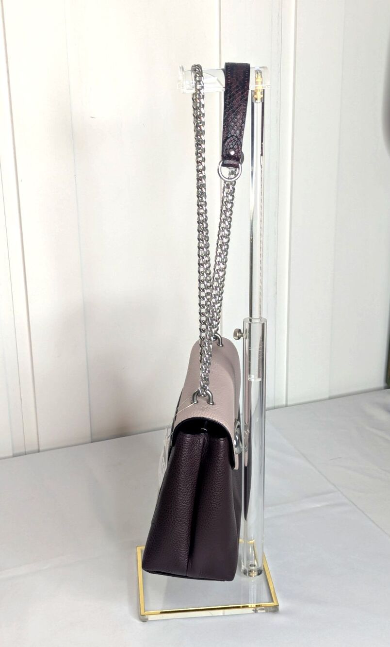 Coach Tammie Shoulder Bag - Cranberry/Pink Colorblock, Rare Color NWT! - Picture 4 of 12